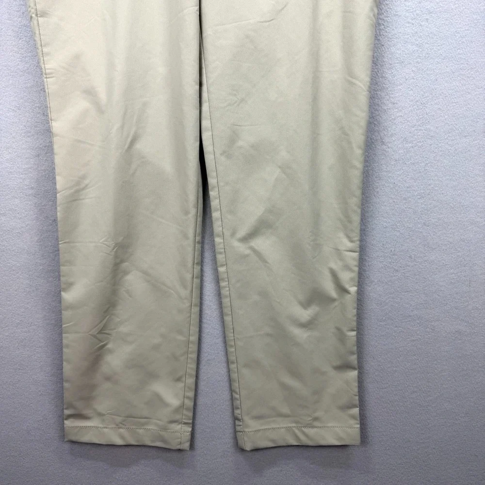 Banana Republic Khakis Pants Mens 40x34 Beige Performance Golf Tech Straight Leg